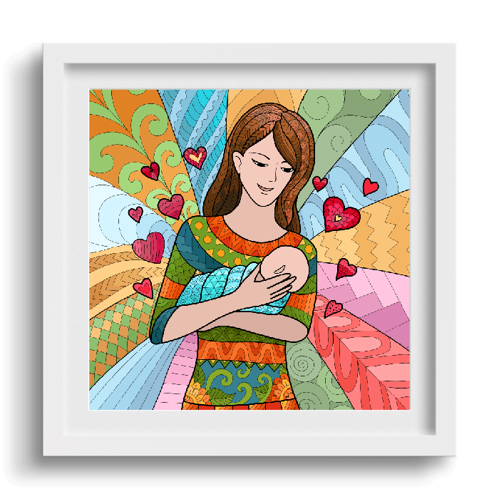 Line Art Color by Number