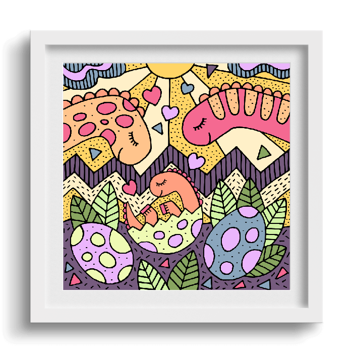 Line Art Color by Number