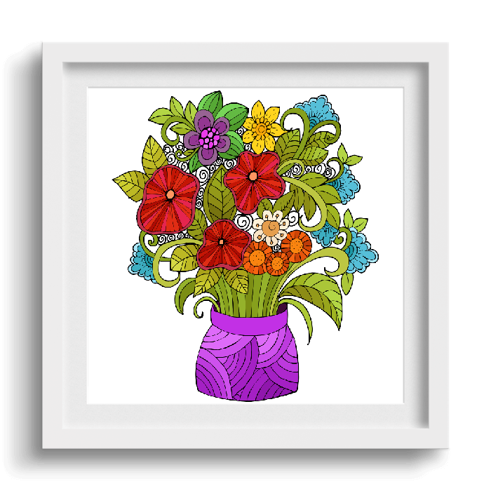 Line Art Color by Number